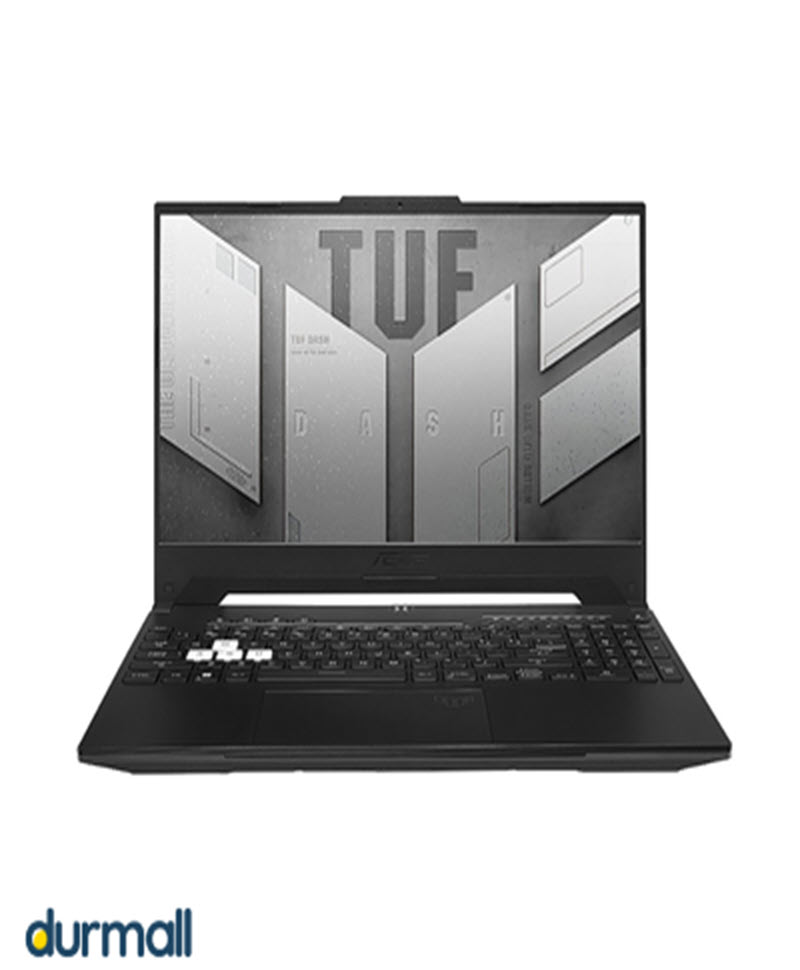 لپ تاپ ایسوس Asus مدل TUF Dash F15 FX517ZM Core i7-12650H ظرفیت 16/512 گیگابایت گرافیک 6 گیگابایت RTX3060