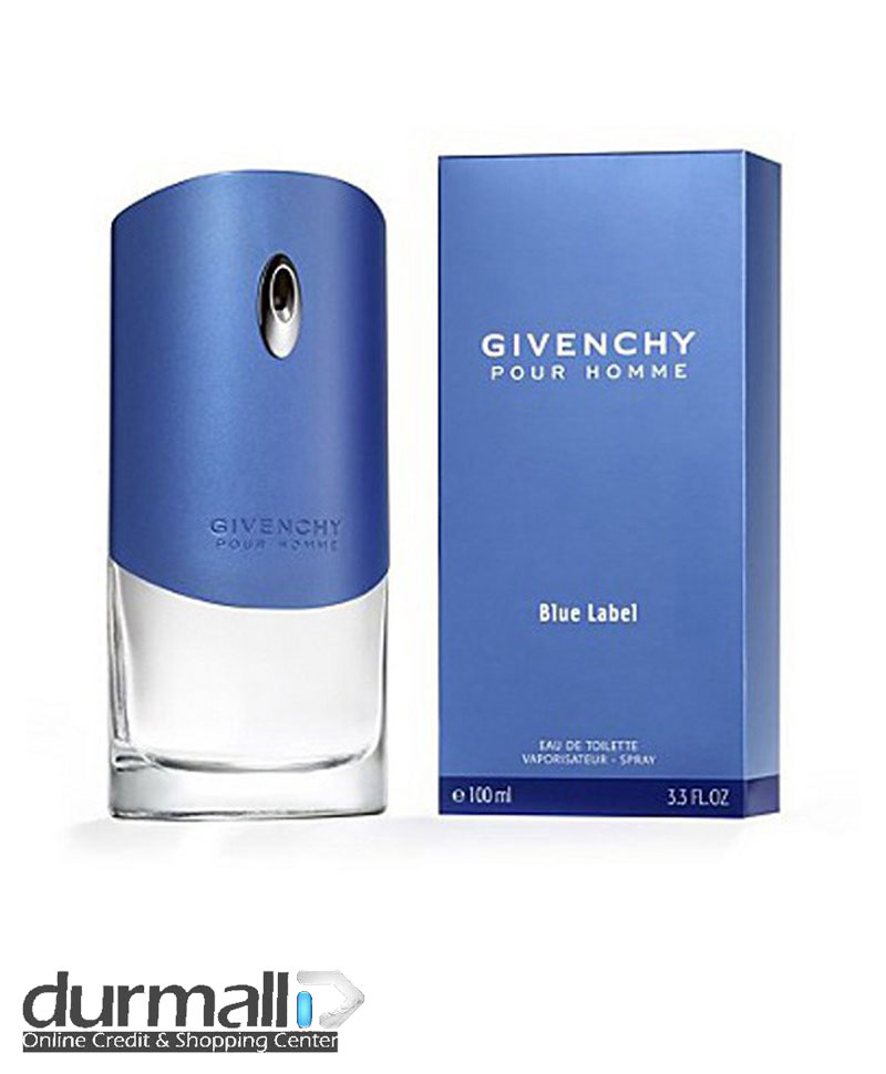 ادو تویلت مردانه ژیوانشی Givenchy مدل Pour Homme Blue Label حجم 100ml