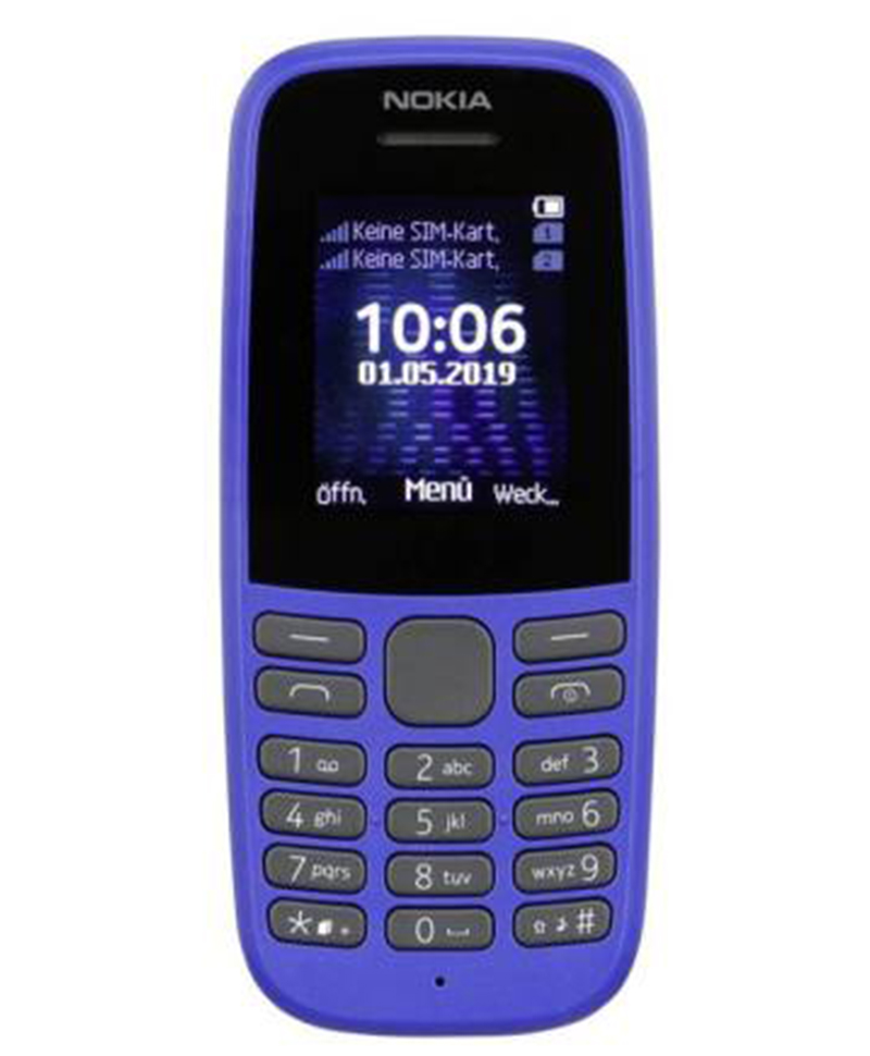 گوشی نوکیا Nokia مدل 105 - 2019 TA-1174 DS AR ظرفیت 4/4 مگابایت