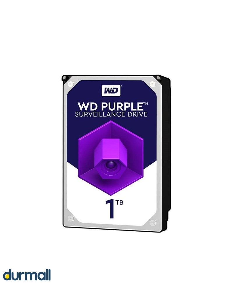 هارد دیسک اینترنال وسترن Western دیجیتال سری Purple مدل WD10PURX ظرفیت 1 ترابایت