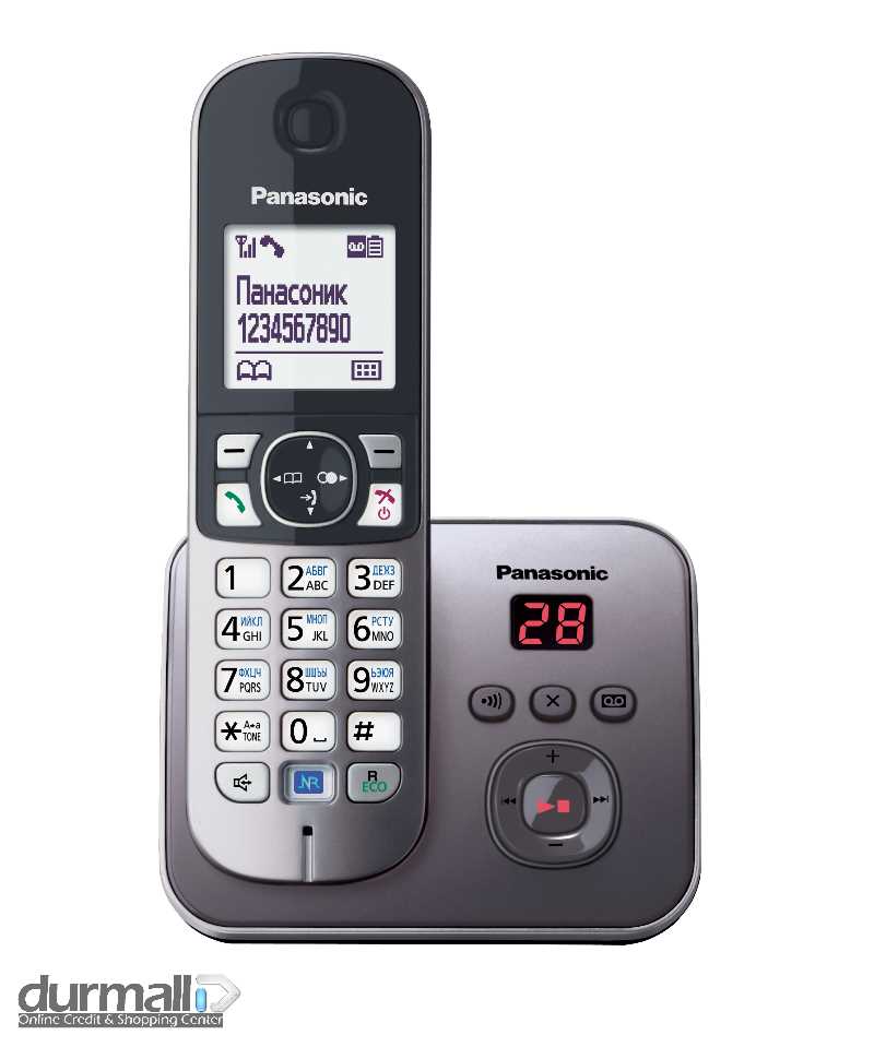 تلفن بی سیم پاناسونیک Panasonic مدل KX-TG6821