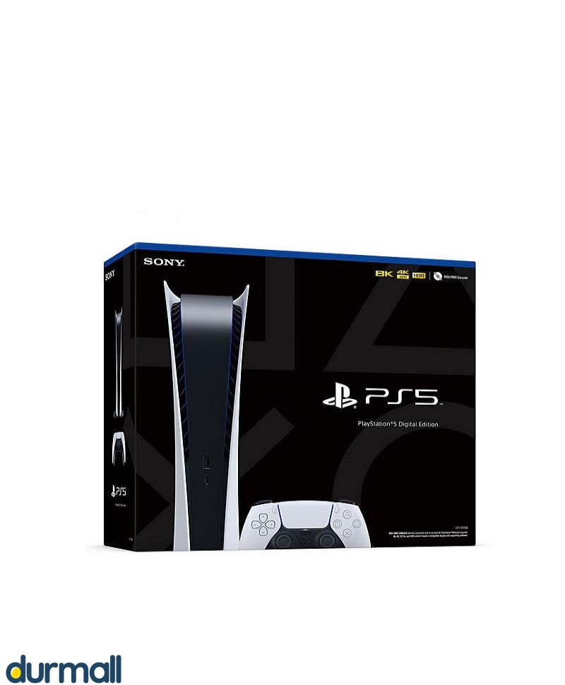 کنسول بازی سونی Sony مدل Playstation 5 Digital Edition ظرفیت 1 ترابایت(825گیگابایت)