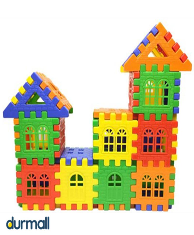 بلوک های خانه سازی رد تویز Red toys مجموعه ۷۲ عددی