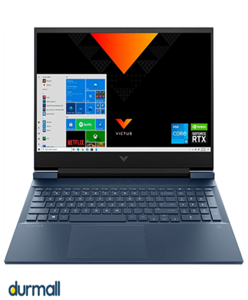 لپ تاپ اچ پی HP مدل Victus 16-D0013DX Core i5-11400H ظرفیت 8/256 گیگابایت سایز 16/1 اینچ