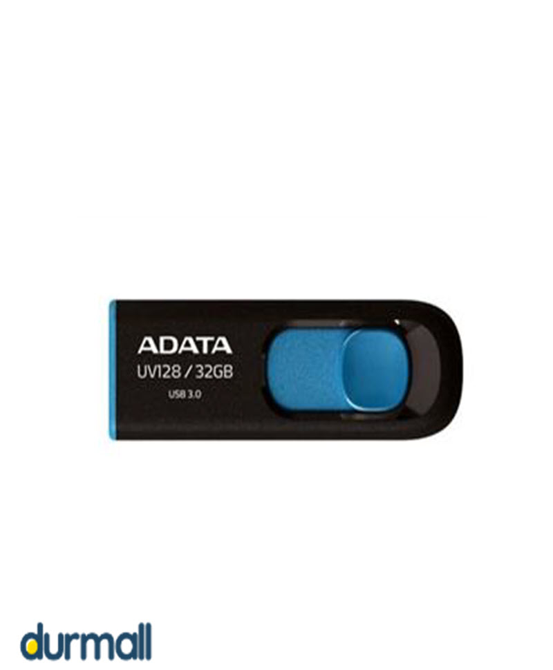 فلش مموری USB 3/0 ای دیتا Adata مدل DashDrive UV128  ظرفیت 32 گیگابایت  